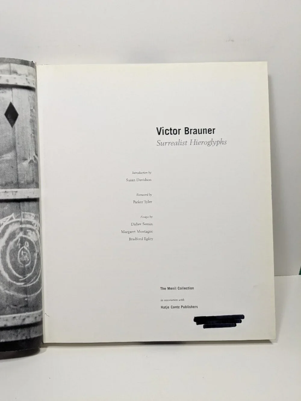 Victor Brauner: Surrealist Hieroglyphs Vintage Hardcover Oversize Art Book